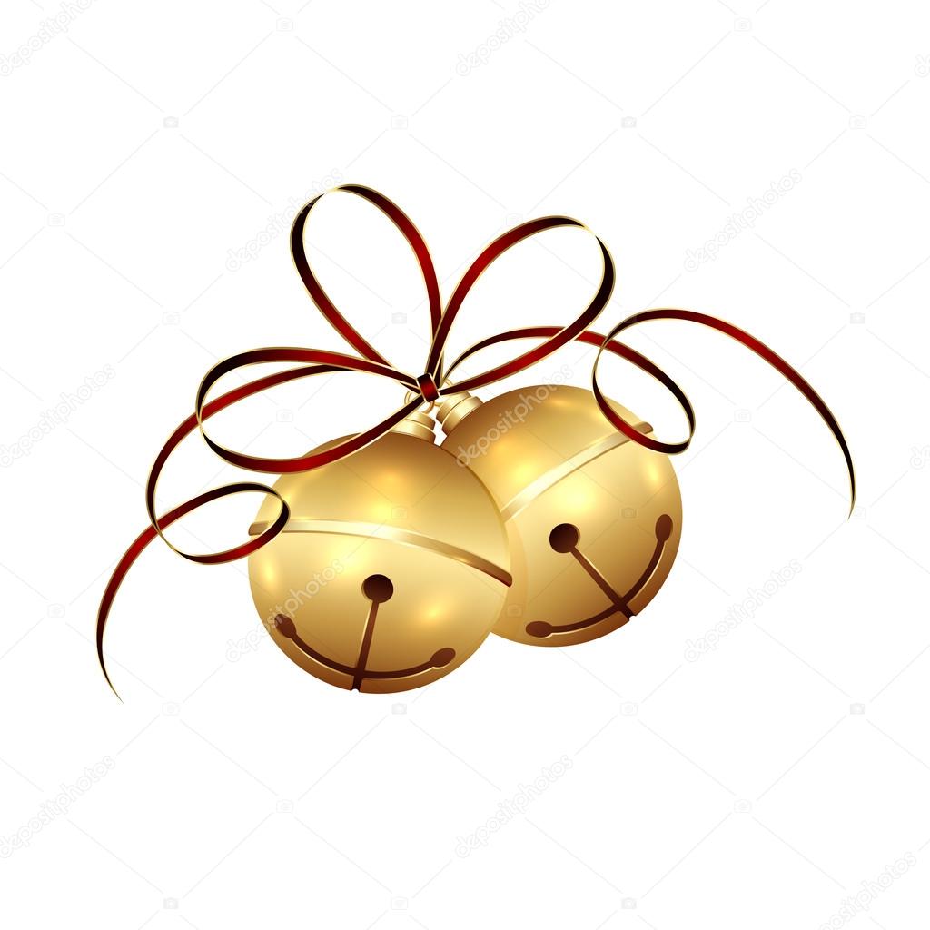 Christmas bells and tinsel Stock Vector Image by ©losw 59073511