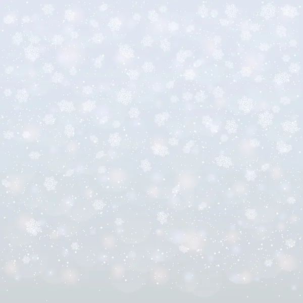 Fondo cubierto de nieve — Archivo Imágenes Vectoriales