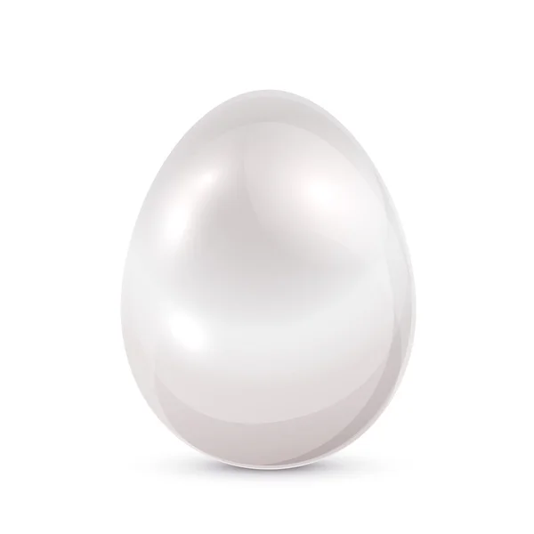 흰색 달걀 — 스톡 벡터