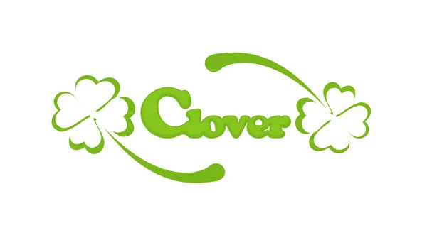 Clover elements — Stock Vector