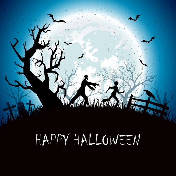 Halloween background — Stock Vector