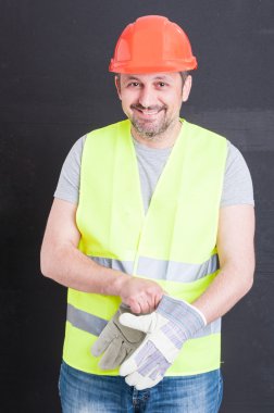 İş için hazır Başlarken mutlu çekici Oluşturucu