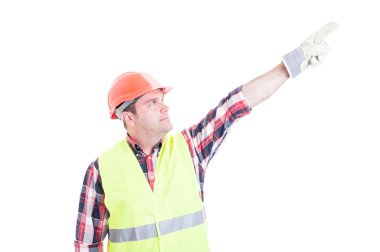 Profesyonel erkek Oluşturucu poiting parmak