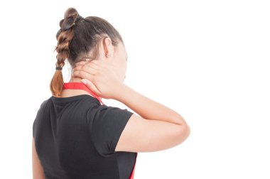 Genç çalışan yorgun görünümlü vurguladı