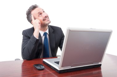 Bir fikir olan başarılı avukat