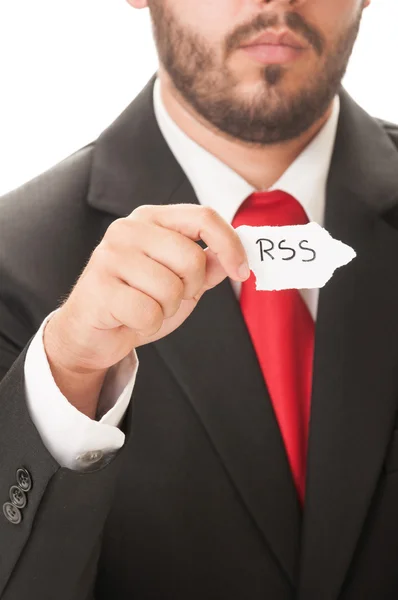 RSS concept — Stock Photo, Image