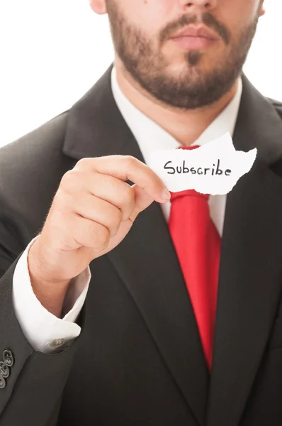 Subscribe concept — Stock Photo, Image