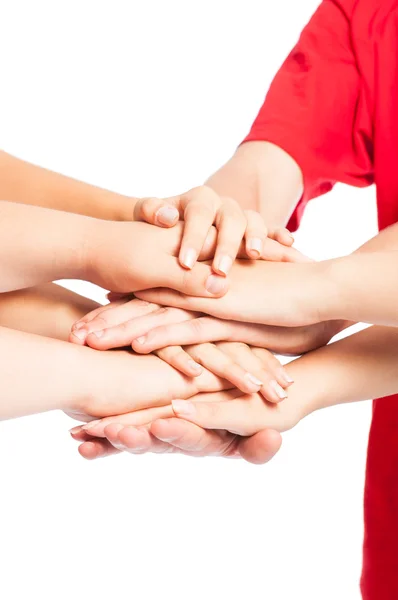 Hands together Stock Picture