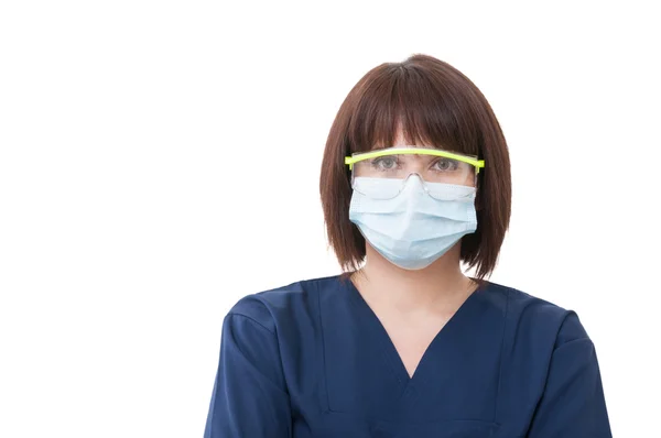 Retrato de una mujer dentista — Foto de Stock