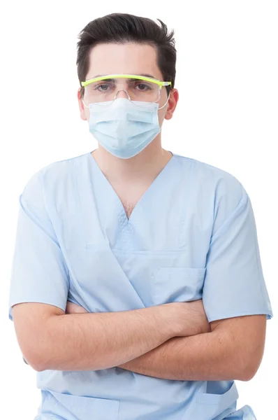 Retrato de un joven dentista — Foto de Stock