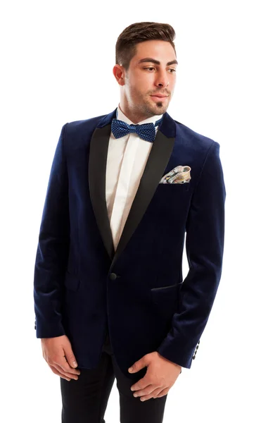 Knap en elegante mannelijk model — Stockfoto