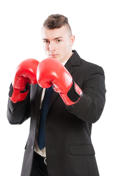 Powerful business man — Stock Photo, Image