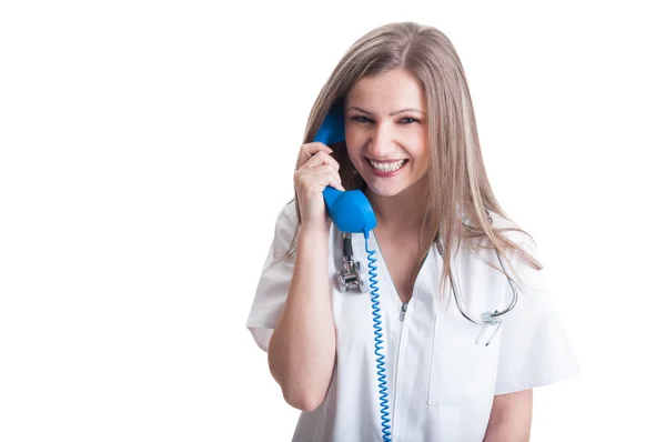 Persona de contacto para hospital o clínica médica — Foto de Stock