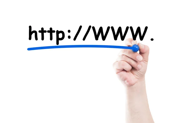 URL-t vagy web domain cím — Stock Fotó