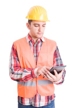 Modern Oluşturucusu kablosuz tablet kullanma