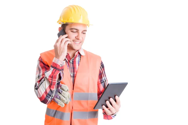 Busy and modern constructor or builder — Stock Photo, Image