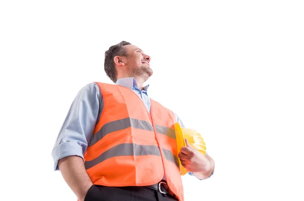 Visionary builder or contractor — Stock Photo, Image
