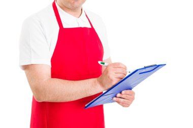 Mağaza sorumlusu veya yönetici holding Pano