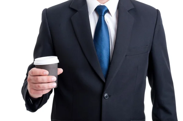 Business kaffe att gå koncept — Stockfoto