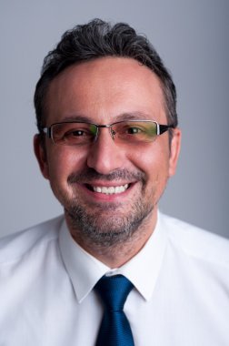 Bir akıllı iş adamı portresi