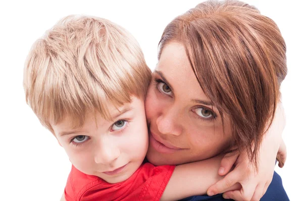 Moeder en zoon — Stockfoto