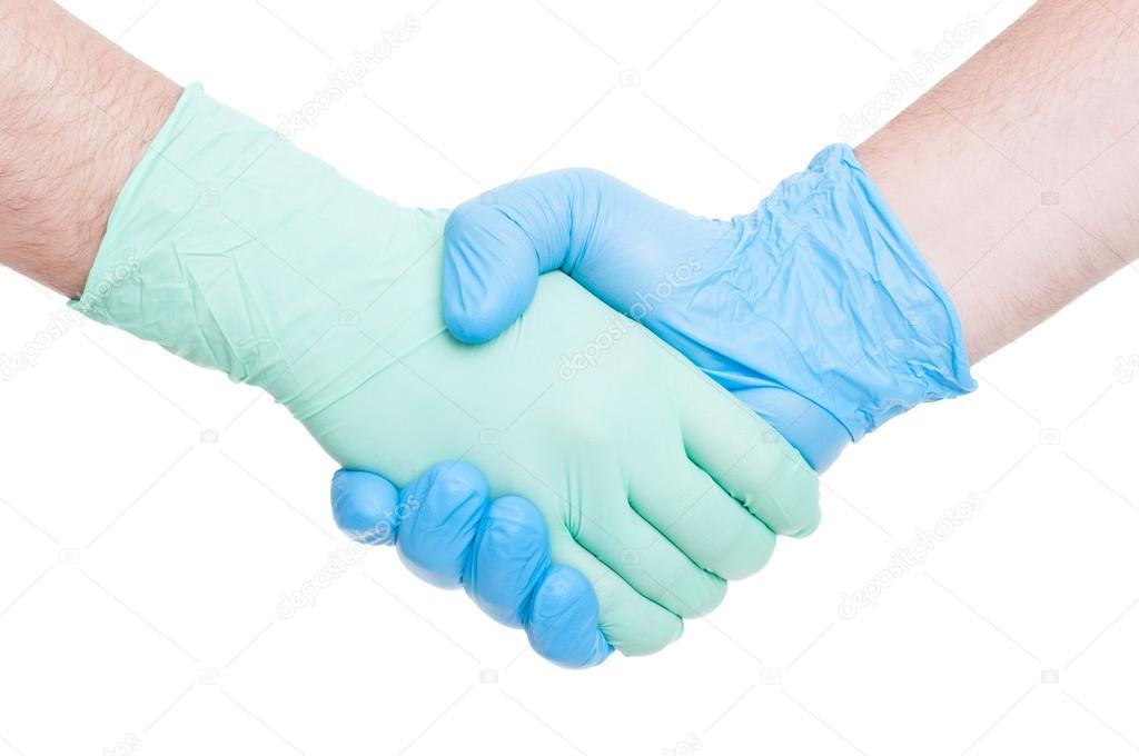 Doctors handshake