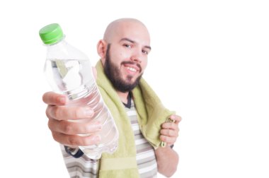 Adam su kaybı için çözüm sunuyor