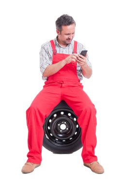 Mekanik manifatura veya Smartphone'da molası sırasında tarama