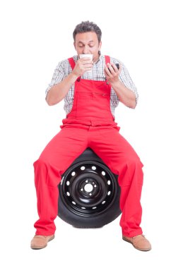 Taze kahve kokulu otomatik mekanik