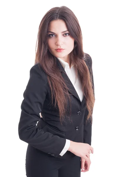 Young business woman with attitude — Stock Photo, Image