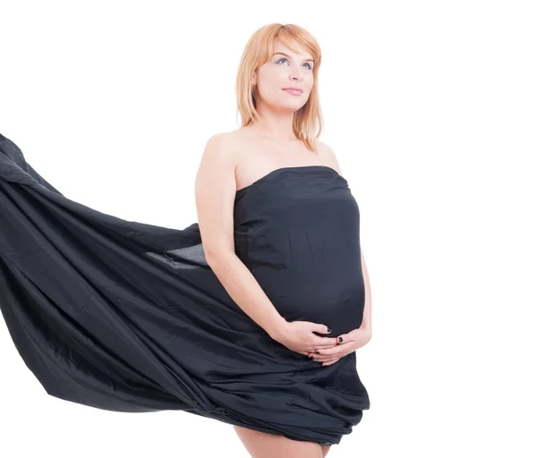 Сексуальна красива і витончена концепція вагітної жінки — стокове фото