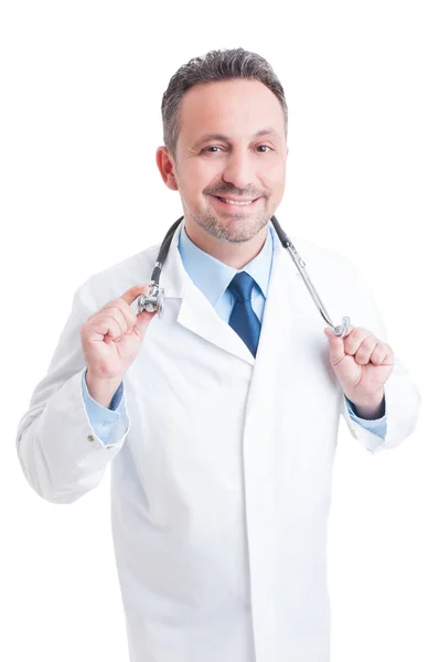 Friendly male pediatrician medic or doctor — Stock Photo, Image