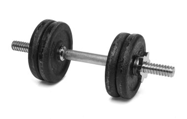 beyaz bitti izole halter