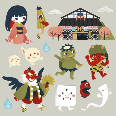 Japonya canavar koleksiyonu