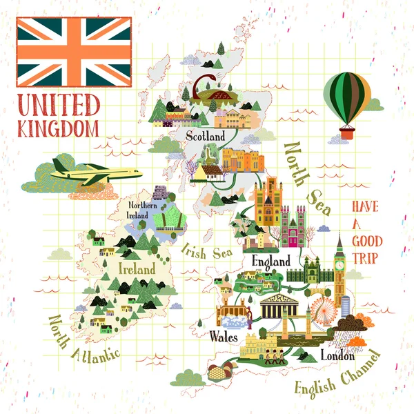 Amerika Birleşik Devletleri seyahat harita