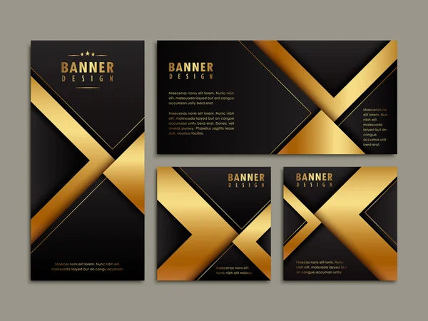 Ontwerp van de moderne banner — Stockvector