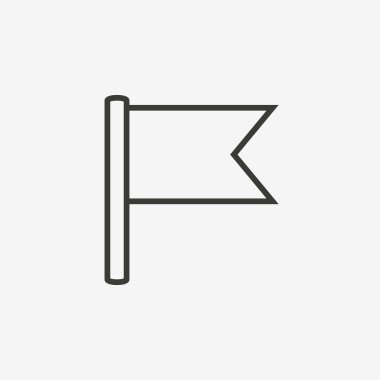 konumu bayrak simgesi