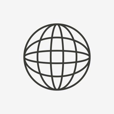 Dünya Vektör Simgesi