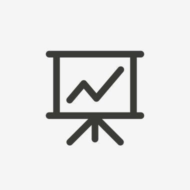 Kurulu ile grafik simgesi