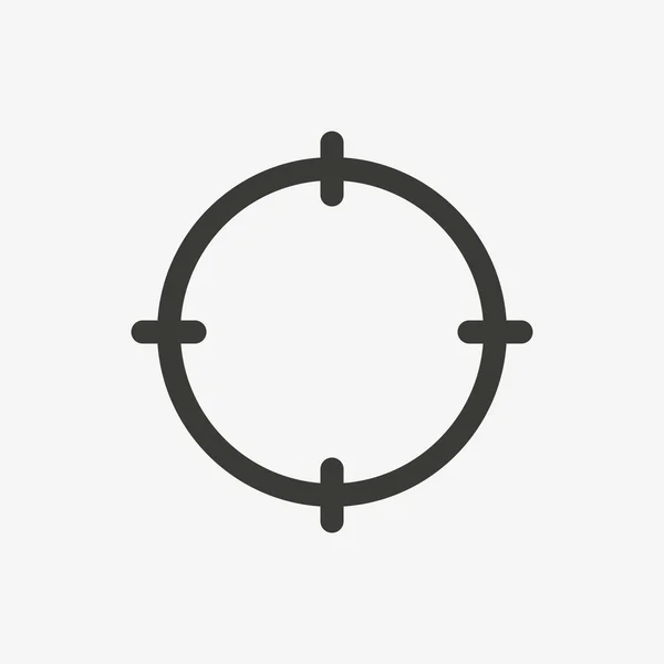 Aim outline icon — Διανυσματικό Αρχείο