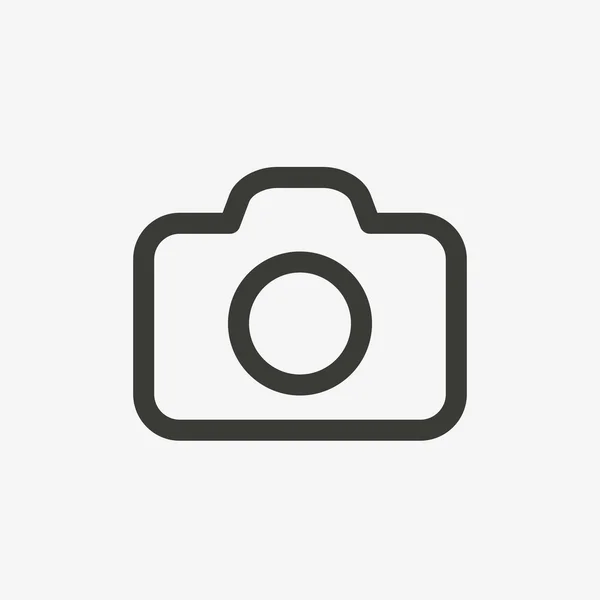 Simple camera icon — Stock Vector