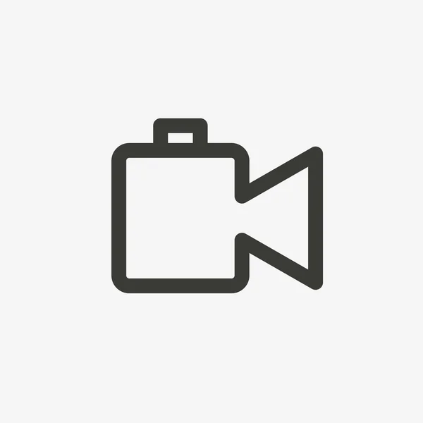 Camera video icon — Stock Vector