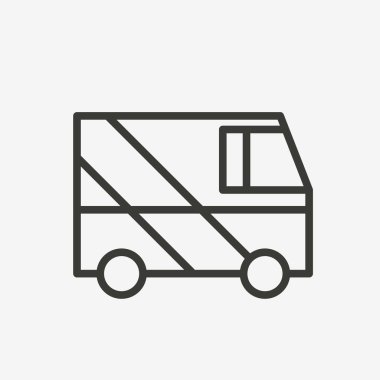 Araba anahat simgesini