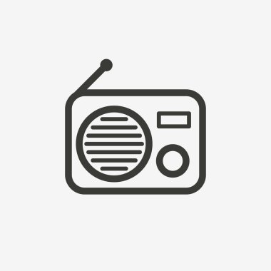 radyo anahat simgesini