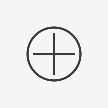 pozitif anahat simgesini