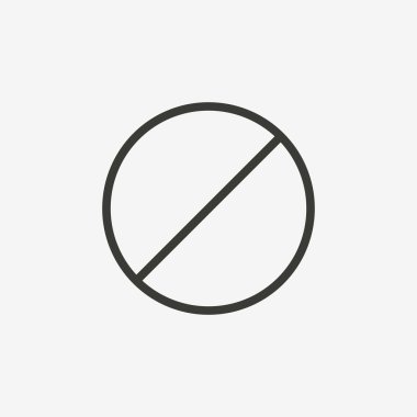 sinyal simgesi yasakla