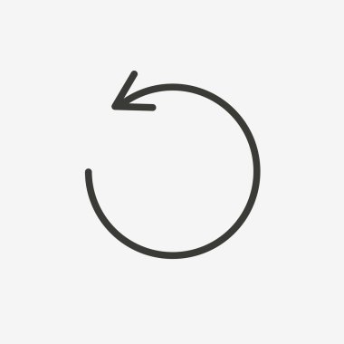 yenileme işareti simgesi