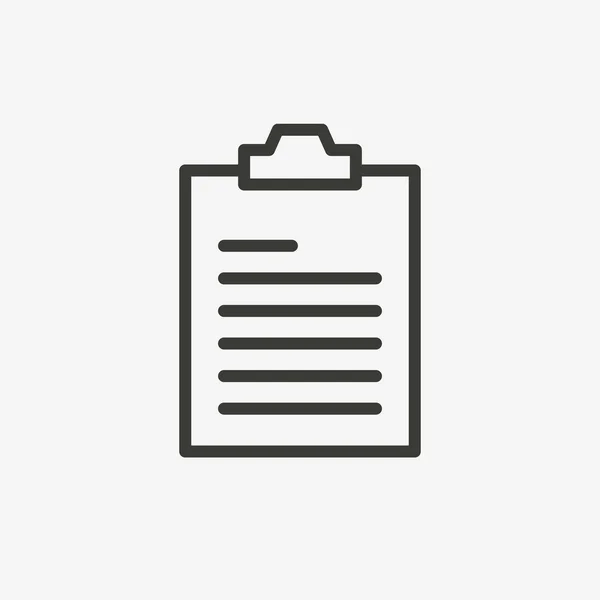 Documento con icono de palabras — Vector de stock