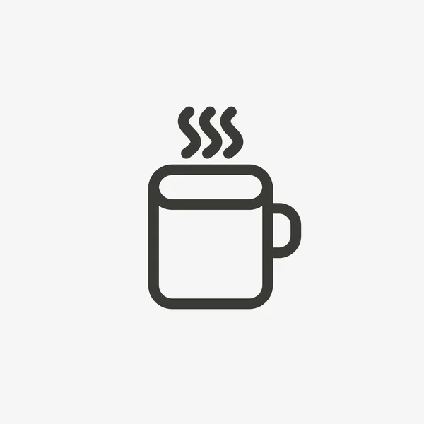 커피 컵 아이콘 — 스톡 벡터