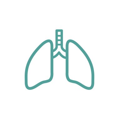 Akciğerler simgesini işaret